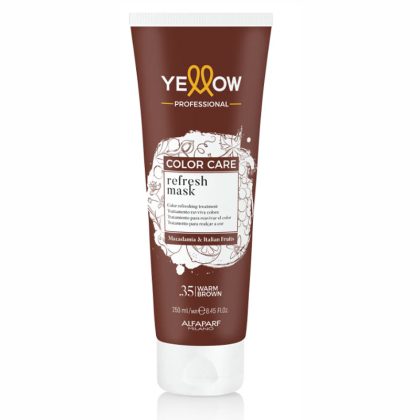 Mascarilla para Refrescar Color  WARM BROWN